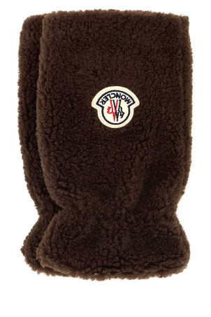 Коричневі рукавички-мішки MONCLER (K20913G00011809BY)