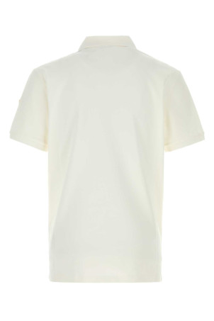 White piquet polo shirt Multicolor MONCLER (L10918A0003189A16)