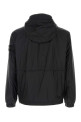 Черная нейлоновая ветровка Black STONE ISLAND (L1S154100057S0163)