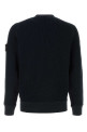 Бавовняна кофта темно-синього кольору Black STONE ISLAND (L1S156100056S0044)