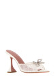 White lace Rosie mules Beige AMINA MUADDI (ROSIELACESLIPPER95)