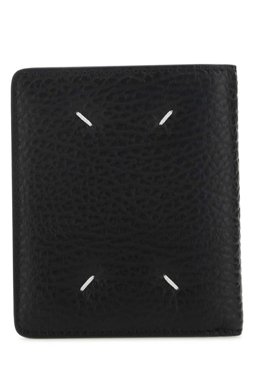 Black leather wallet MAISON MARGIELA (S56UI0140P4455)