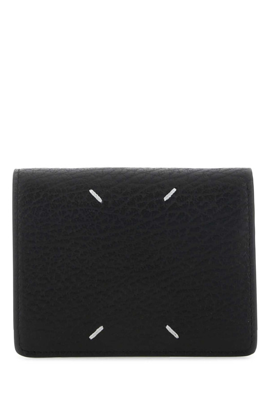 Black leather wallet MAISON MARGIELA (SA1UI0023P4455)