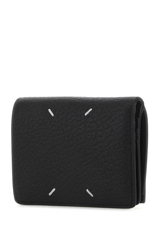 Black leather wallet MAISON MARGIELA (SA1UI0023P4455)