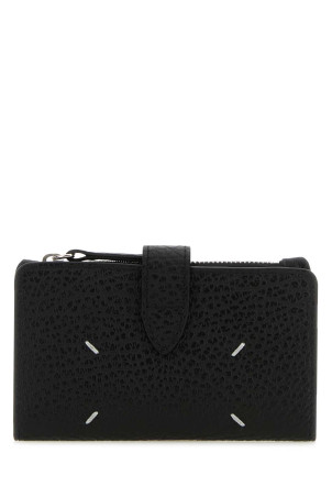 Black leather wallet MAISON MARGIELA (SA1VX0019P4455)