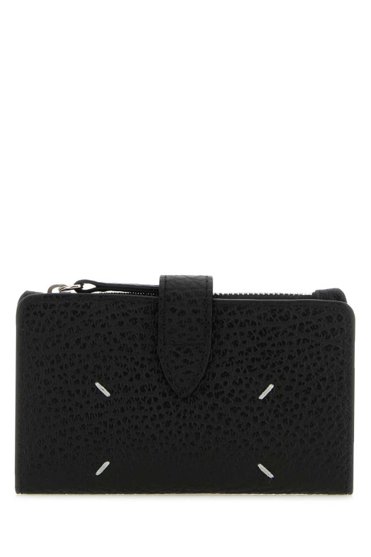 Black leather wallet MAISON MARGIELA (SA1VX0019P4455)