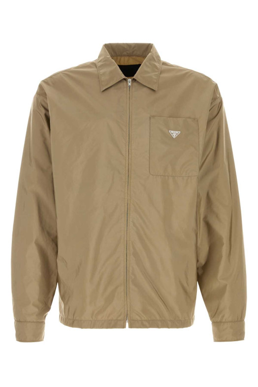 Cappuccino Re-Nylon shirt PRADA (SC847SOOO1WQ9)