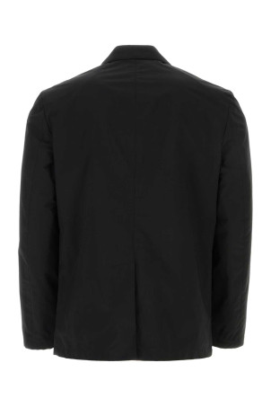 Black polyester and nylon blazer Black PRADA (SD169SOOO14B4)