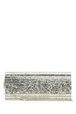 Embellished acrylic Sweetie clutch Beige JIMMY CHOO (SWEETIECOC)