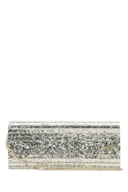 Embellished acrylic Sweetie clutch Beige JIMMY CHOO (SWEETIECOC)