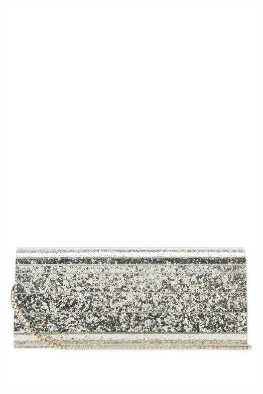 Embellished acrylic Sweetie clutch Beige JIMMY CHOO (SWEETIECOC)
