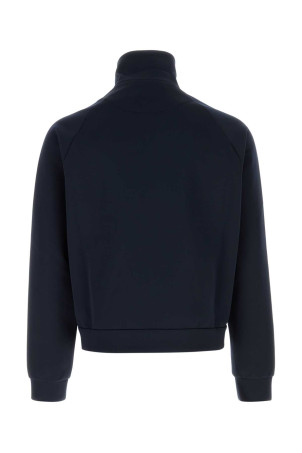 NAvy blue tech fabric sweatshirt Blue PRADA (UJL37CSOOO1TQX)
