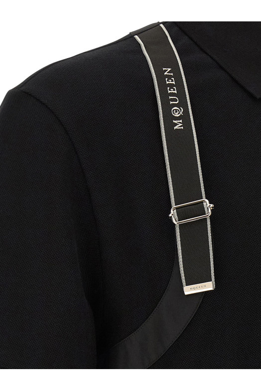 Поло «Harness», черное 857157QXAAK1000