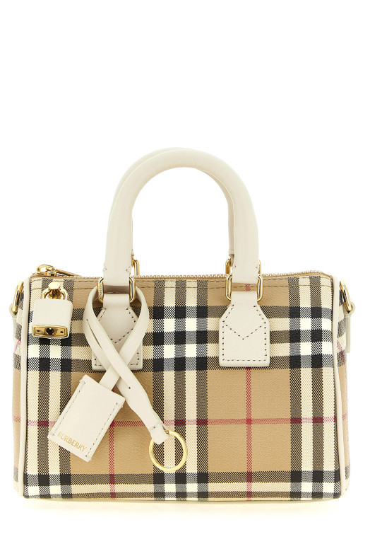 Мини-сумочка в виде кегли, бежевая BURBERRY 8125107VNTGCHKSOAP