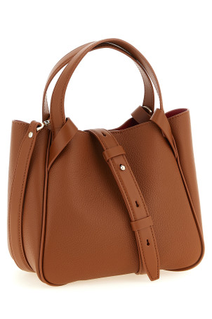 'Bettina' mini shopping bag Brown