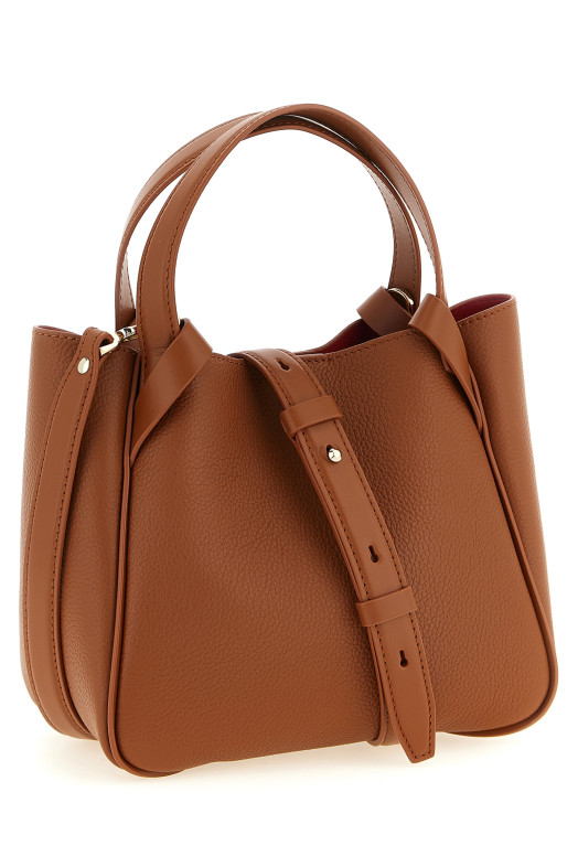 'Bettina' mini shopping bag Brown