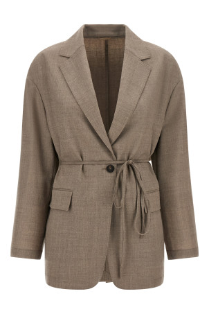 Fresh wool blazer Beige