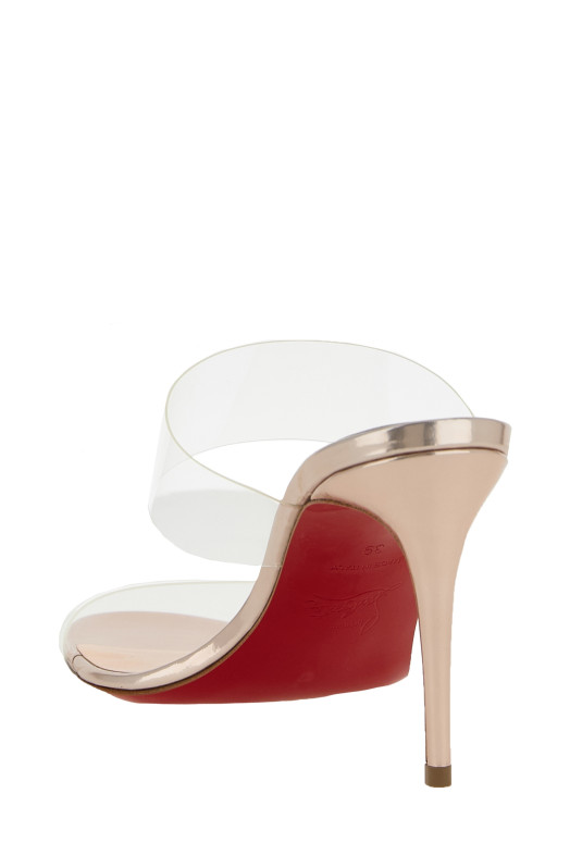 'Just Nothing' mules Pink