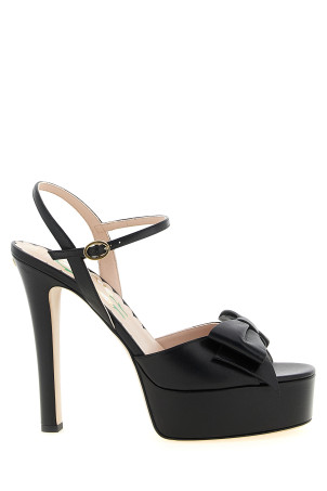 Valentino Garavani 'Bowow' sandals Black