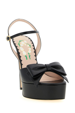 Valentino Garavani 'Bowow' sandals Black