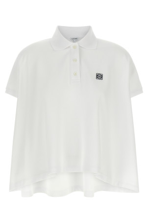 'Anagram' polo shirt White