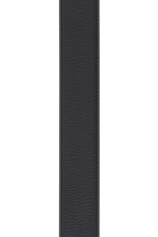 Black leather belt VERSACE (1024410DVTP1)