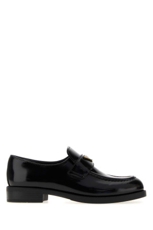 Black leather loafers Black PRADA (1D329NFDX25055)