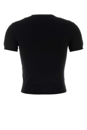 Black knit t-shirt ALEXANDER WANG (1KC3261083)