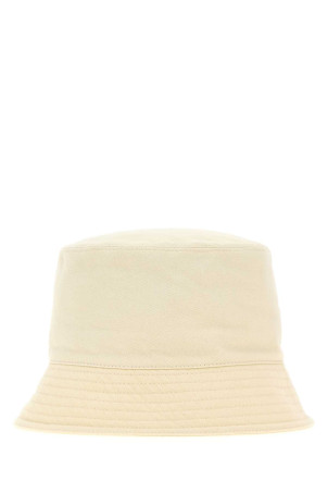 Cream gabardine bucket hat PRADA (2HC137192A)