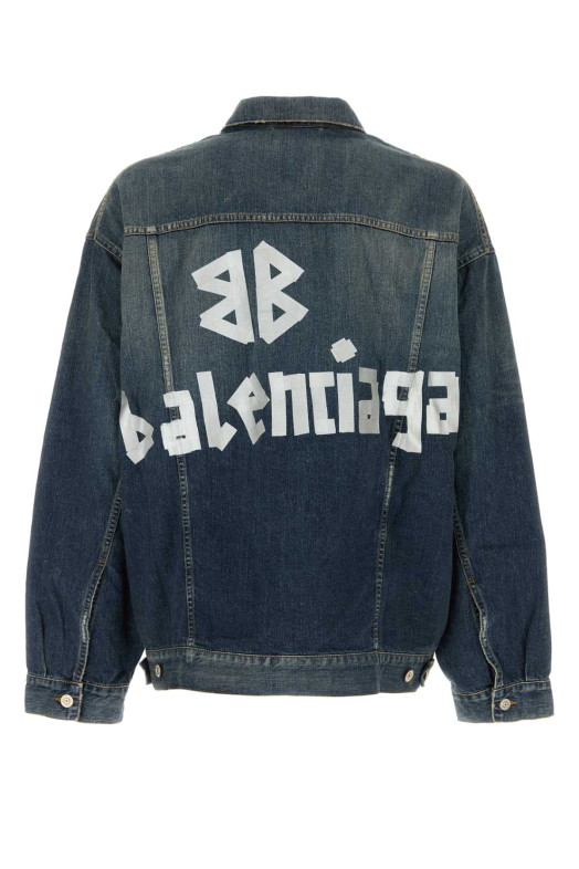 Джинсовая куртка оверсайз BALENCIAGA (738738TRWA7)