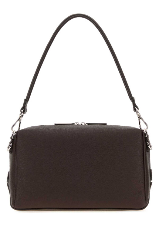 Сумка через плече FENDI «Lui Medium» з темно-коричневої шкіри (7VA672ASIH)
