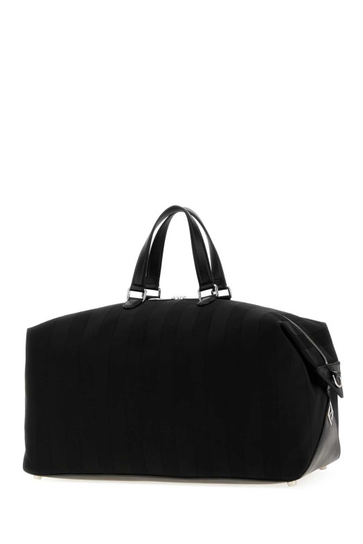 Black canvas Fendi Lui 48 travel bag Black FENDI (7VV183B110)