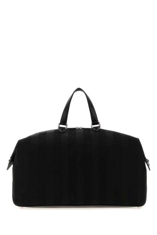 Black canvas Fendi Lui 48 travel bag Black FENDI (7VV183B110)