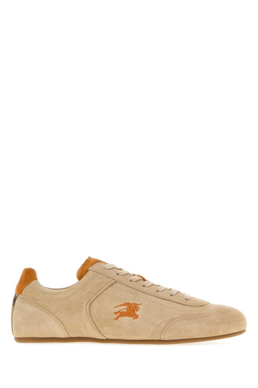 Beige suede Knight Runner sneakers BURBERRY (8127477)