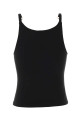 Black stretch crepe top Black GUCCI (872686XUAPP)