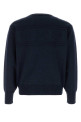 Navy blue wool sweater ALEXANDER MCQUEEN (875484Q1BHJ)