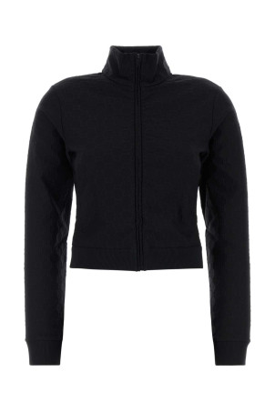 Black GG jacquard sweatshirt Black GUCCI (875687XJHX3)