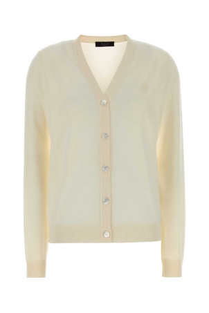 Ivory wool cardigan GUCCI (A002GVXKFQJ)
