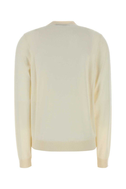 Ivory wool cardigan GUCCI (A002GVXKFQJ)