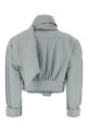 Light grey linen blend jacket CHLOE (CH26UVE10143)