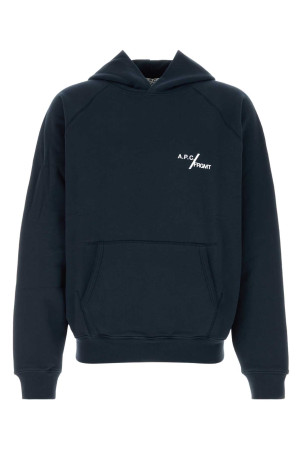 Navy blue cotton A.P.C. x FRGMT sweatshirt Denim A.P.C. (COHSKM37018)