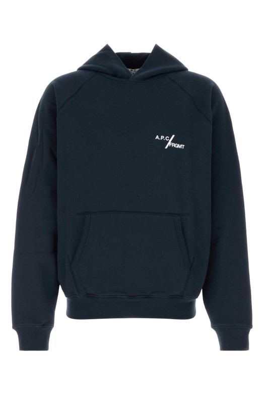 Navy blue cotton A.P.C. x FRGMT sweatshirt Denim A.P.C. (COHSKM37018)