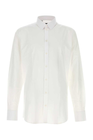 White poplin shirt Multicolor DOLCE & GABBANA (G5EJ0TGK322)