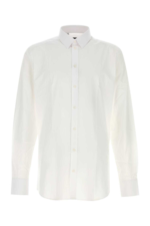 White poplin shirt Multicolor DOLCE & GABBANA (G5EJ0TGK322)