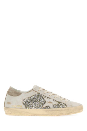 Chalk leather Super-Star sneakers GOLDEN GOOSE DELUXE BRAND (GWF00103F008901)