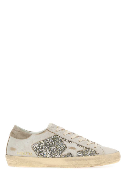 Chalk leather Super-Star sneakers GOLDEN GOOSE DELUXE BRAND (GWF00103F008901)