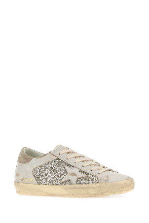 Chalk leather Super-Star sneakers GOLDEN GOOSE DELUXE BRAND (GWF00103F008901)