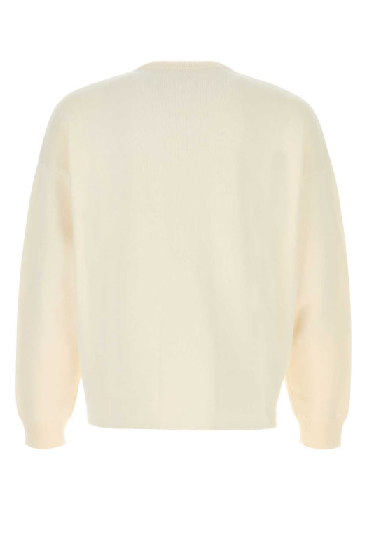 Ivory cotton blend sweater LOEWE (H526Y14KLS)
