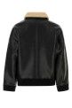 Black synthetic leather Shepton Jacket CARHARTT WIP (I035974)