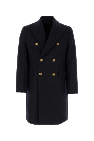 Midnight blue wool blend coat Blue PRADA (SGC394S23212U5)